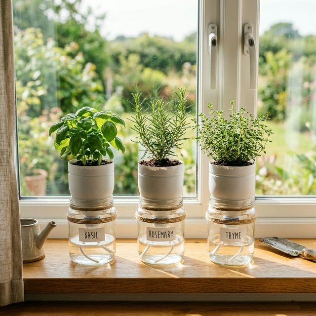 DIY Self-Watering Planter